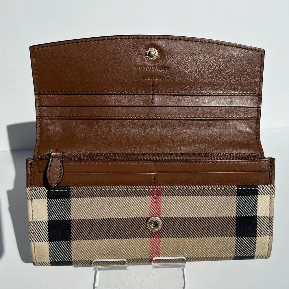 BURBERRY Porter Continental Long Wallet - Picture 3 of 10